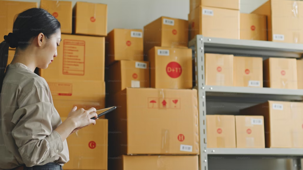 Small brand products ready for fulfillment